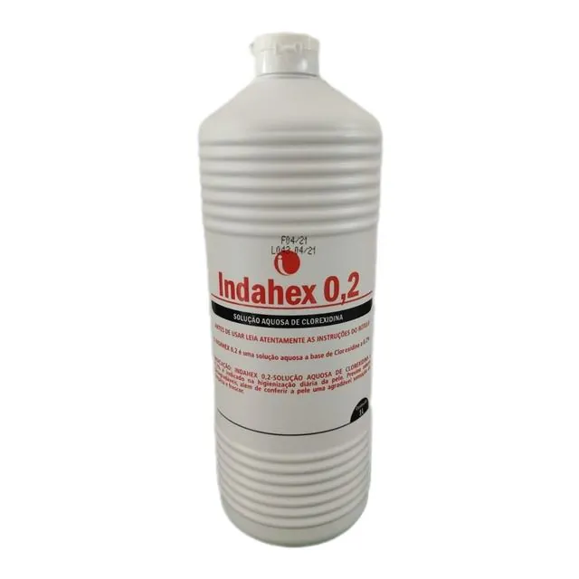 Indahex 0,2% Solução Aquosa de Clorexidina — Indalabor