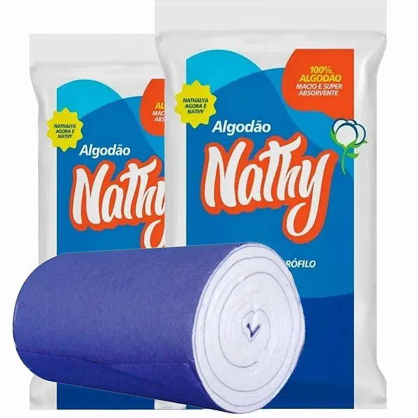 Algodão Nathy Plus — Rolo 250g