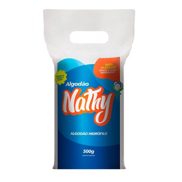 Algodão Nathy Plus — Rolo 500g
