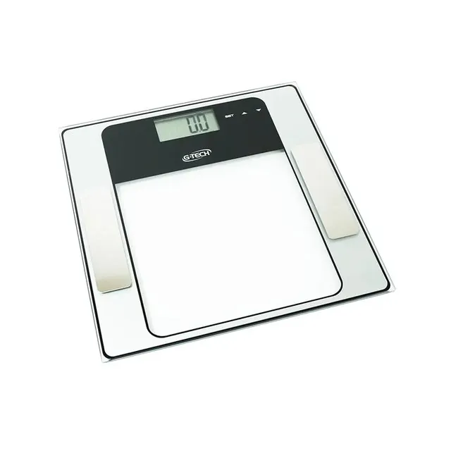 Balança digital com bioimpedância Glass 7FW G-Tech — 180 KG