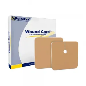 Curativo de Espuma Absorvente Estéril — Linha Wound Care · Polarfix