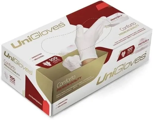 Luva de Procedimento Látex S/pó PP, P, M, G