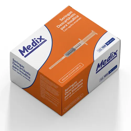 Seringa de Insulina 1 ml — Medix
