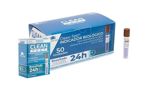 Indicador Biológico Vapor — 24 Horas · CleanUp